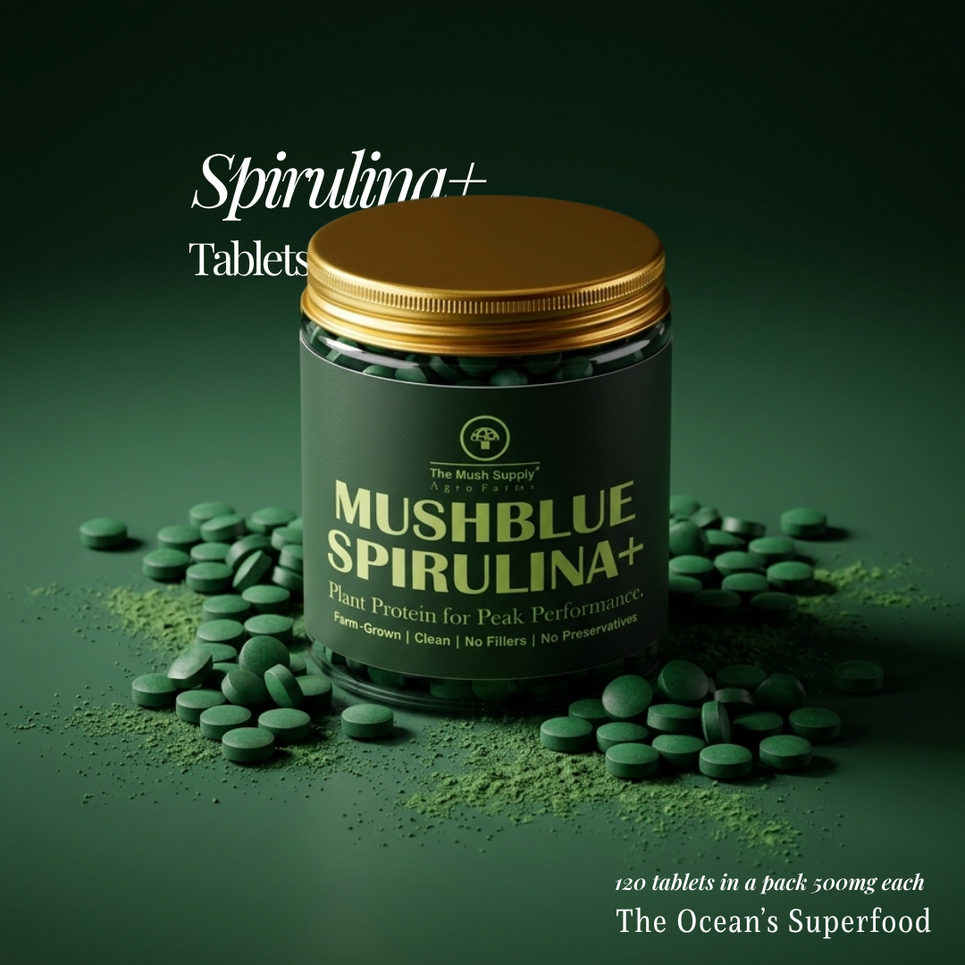 Spirulina+ Tablets - 120 Tablets (500 mg each)