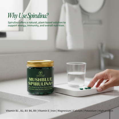 Spirulina+ Tablets - 120 Tablets (500 mg each)