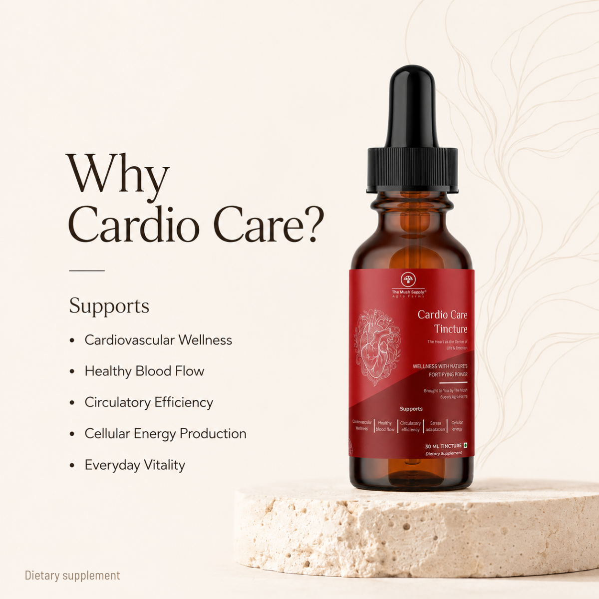 Cardio Care Tincture – Natural Heart & Cardiovascular Support