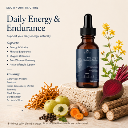 Daily Energy & Endurance Tincture – Natural Vitality & Stamina Support