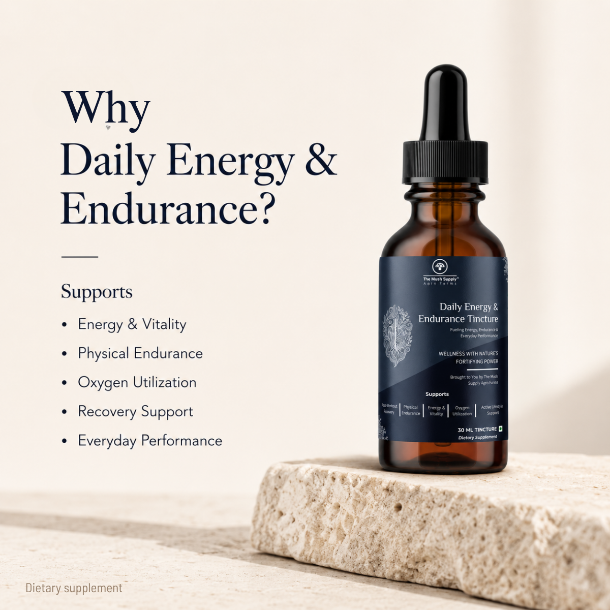 Daily Energy & Endurance Tincture – Natural Vitality & Stamina Support