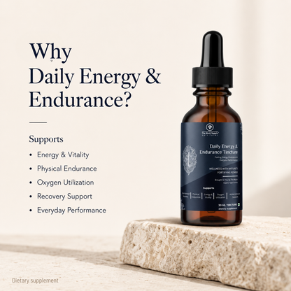 Daily Energy & Endurance Tincture – Natural Vitality & Stamina Support