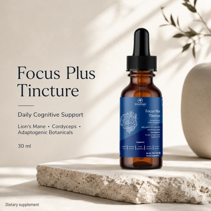 Focus Plus Tincture – Natural Brain & Cognitive Support
