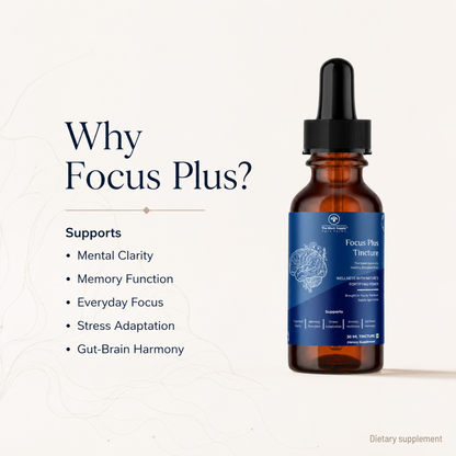 Focus Plus Tincture – Natural Brain & Cognitive Support