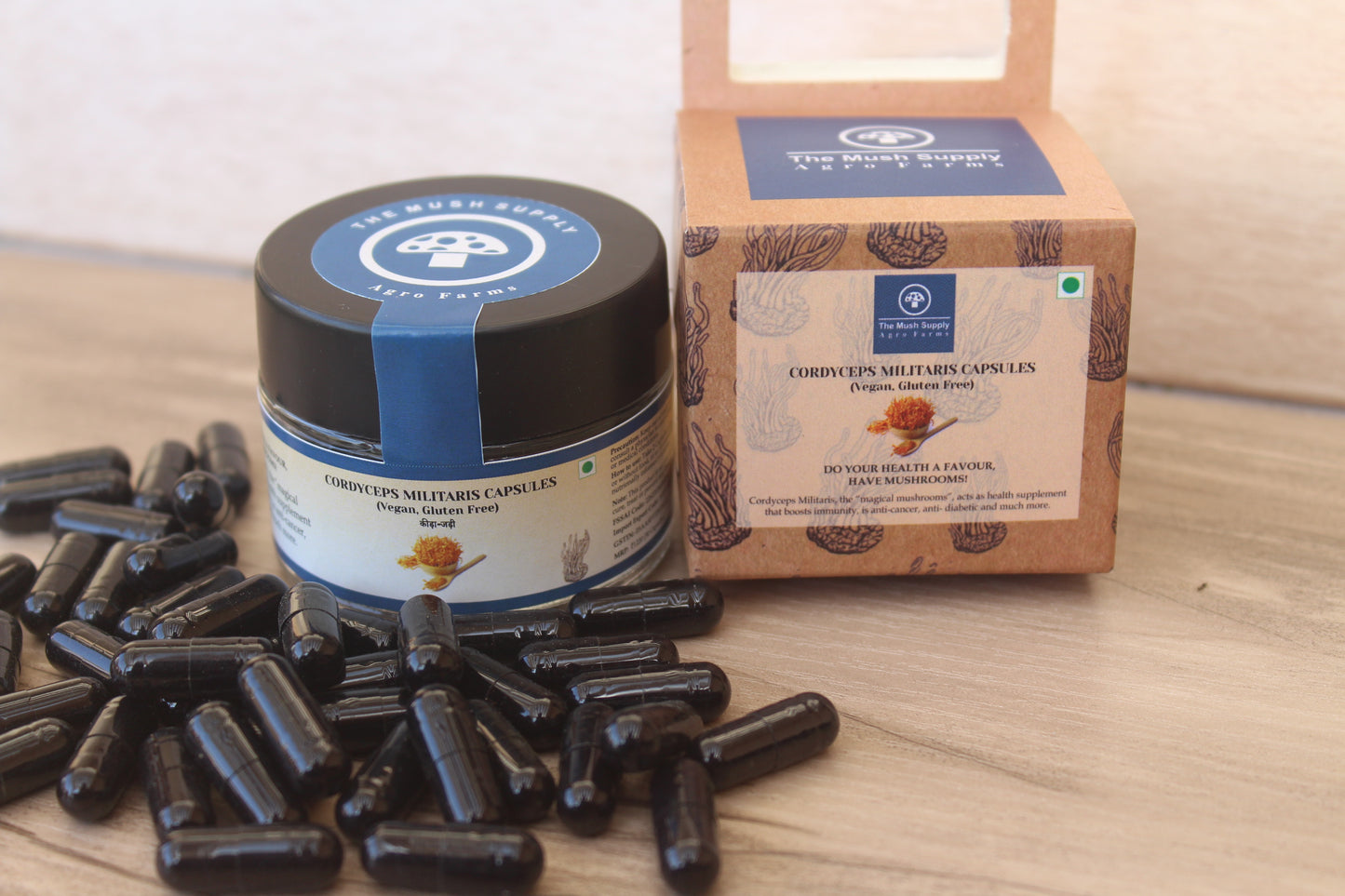 Cordyceps Militaris (KeedaJadi) Capsules (30 capsules pack)