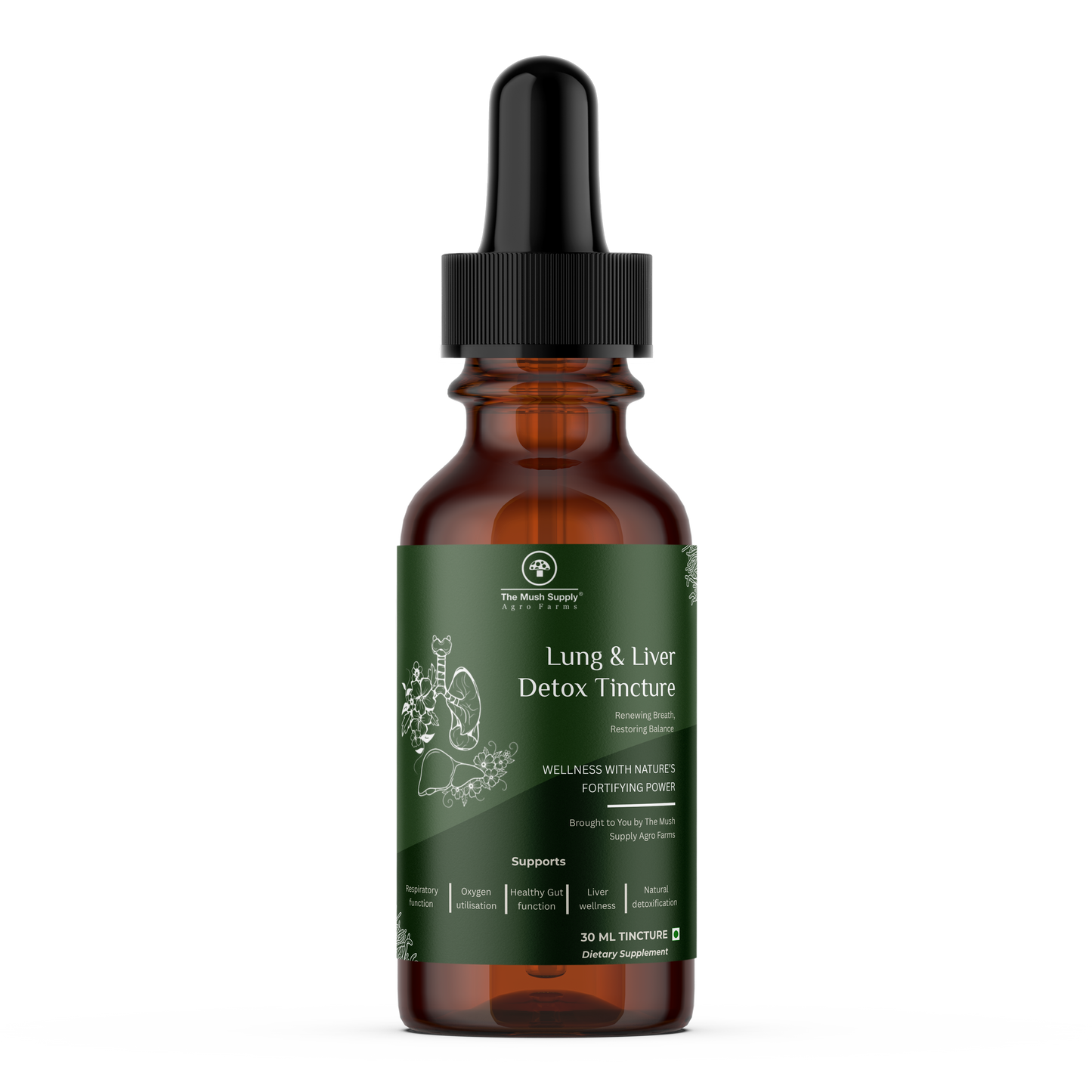 Lung & Liver Detox Tincture – Natural Respiratory & Liver Support