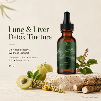 Lung & Liver Detox Tincture – Natural Respiratory & Liver Support