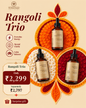 Diwali Mushroom Tincture Trio – Cordyceps + Ganoderma + Lion’s Mane