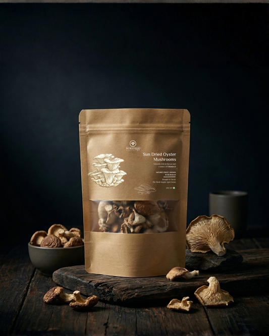 Sun Dried Oyster Mushrooms